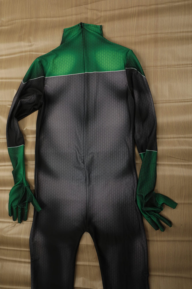 Green Lantern John Stewart Halloween Cosplay Costume Superhero 3D Print Bodysuit Takerlama