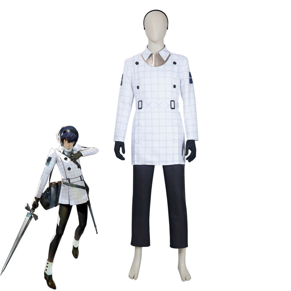 Metaphor: ReFantazio Travelling Boy Will Cosplay Costume White Takerlama