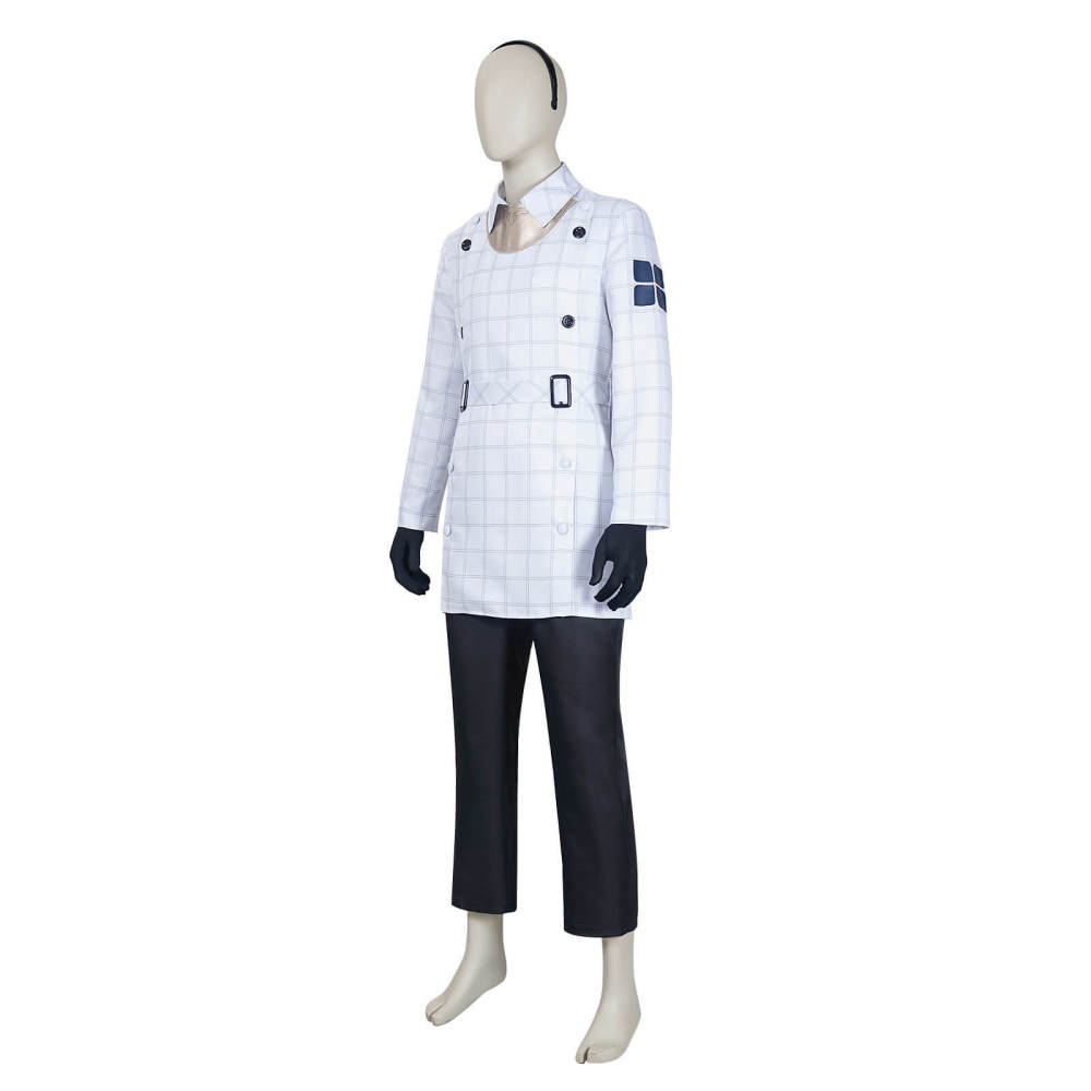 Metaphor ReFantazio Travelling Boy Will Cosplay Costume White Takerlama