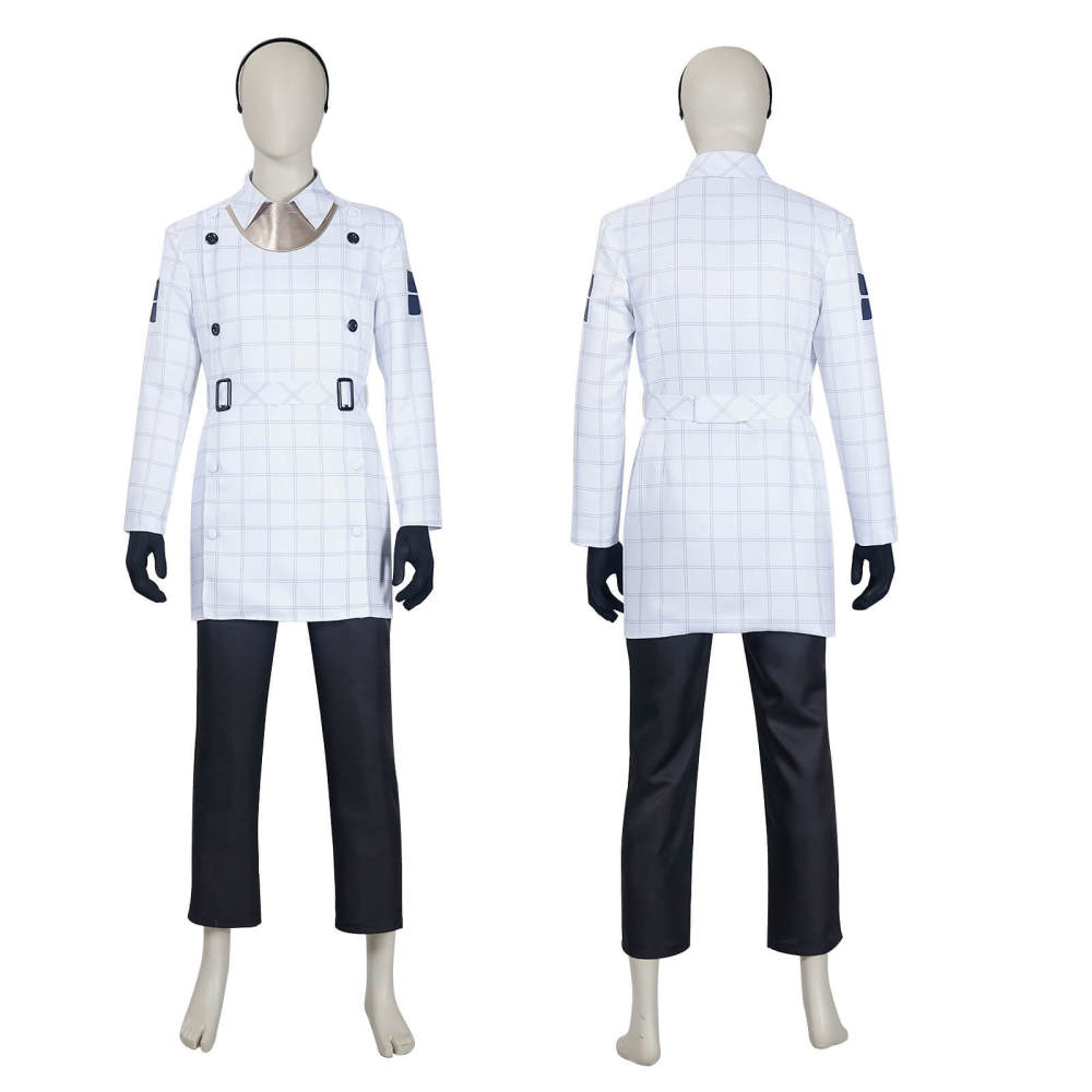 Metaphor: ReFantazio Travelling Boy Will Cosplay Costume White Takerlama