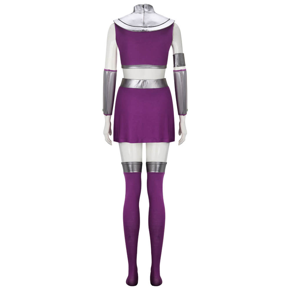 Kory Anders Koriand'r Halloween Cosplay Costume Superheroine Starfire 3D Printed Bodysuit Adult Takerlama Style B In Stock