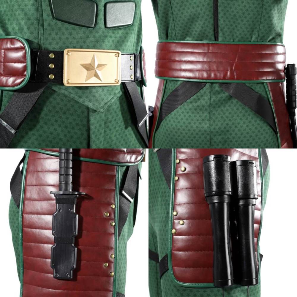 Deluxe Vought Rising Soldier Boy Cosplay Costume with Eye Mask The Boys Takerlama