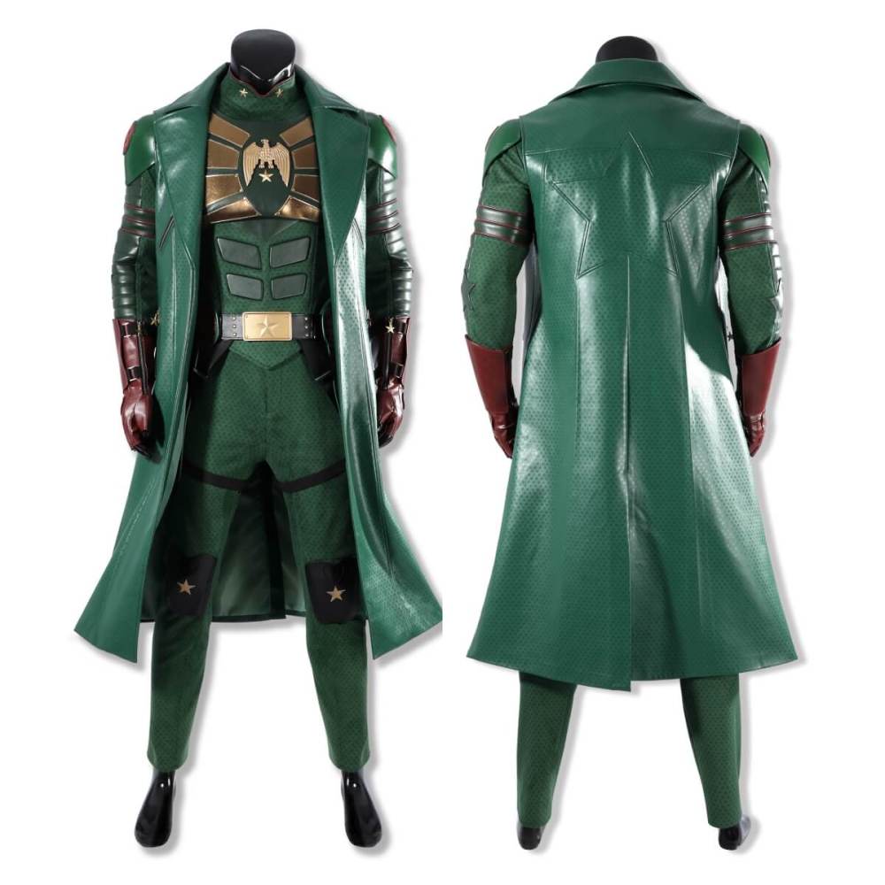 Deluxe Vought Rising Soldier Boy Cosplay Costume with Eye Mask The Boys Takerlama