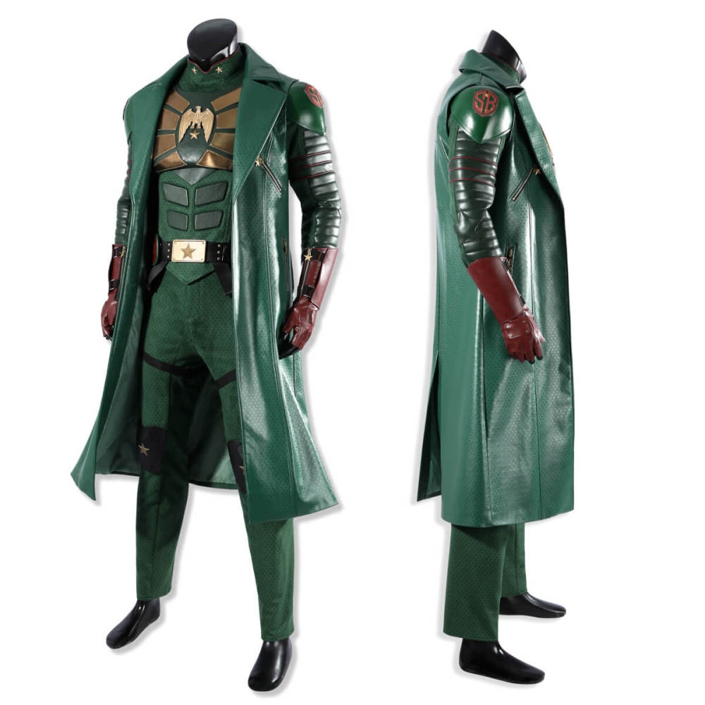 Deluxe Vought Rising Soldier Boy Cosplay Costume with Eye Mask The Boys Takerlama