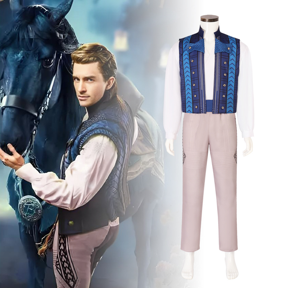 Wicked: For Good Fiyero Cosplay Costumes Movie Outfit For Men Takerlama