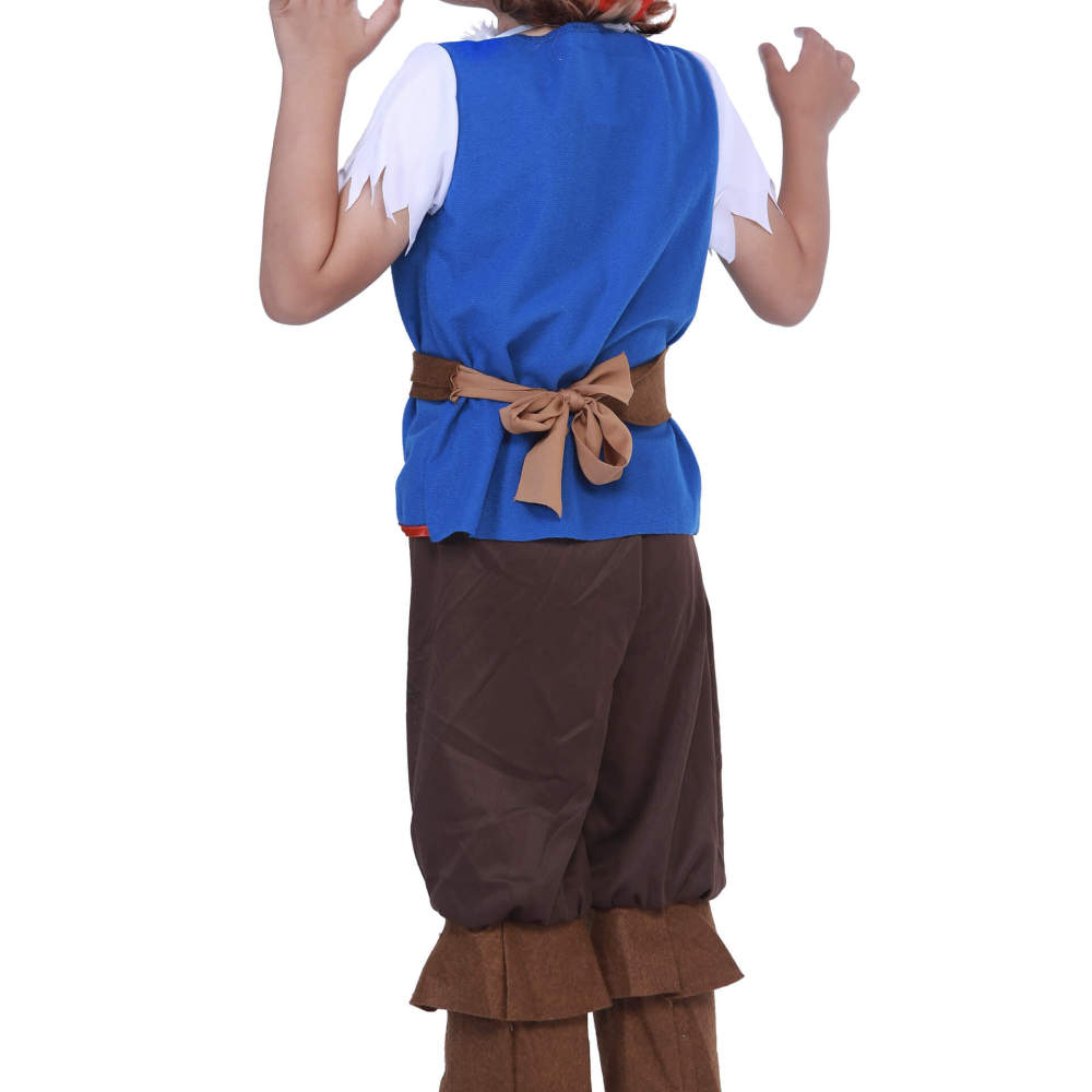 Child Mushroom Elf Fairy Christmas Costume Girls Boys Gifts Takerlama