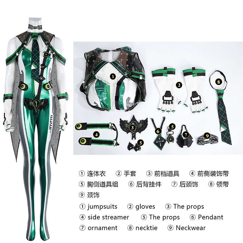 Game Eve 07 Cosplay Costumes Stellar Blade Halloween Bodysuit Props Takerlama