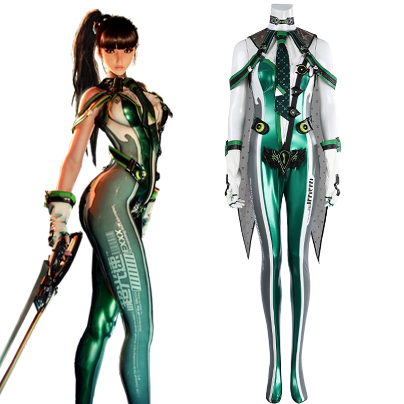 Game Eve 07 Cosplay Costumes Stellar Blade Halloween Bodysuit Props Takerlama