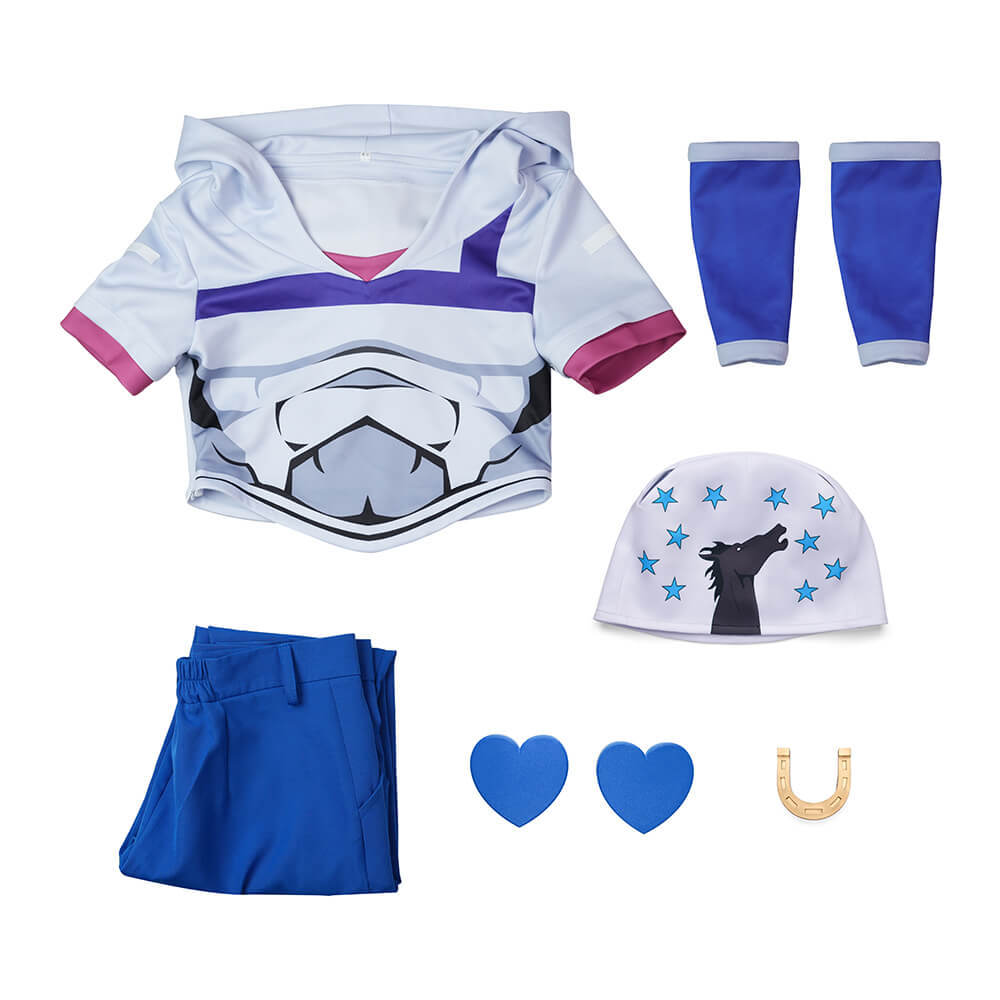 Johnny Joestar Cosplay Costume JoJos Steel Ball Theme Party Full Set Takerlama