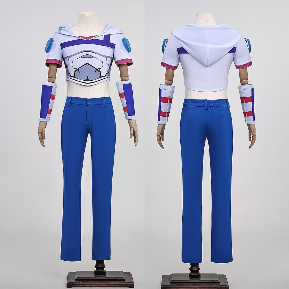 Johnny Joestar Cosplay Costume JoJos Steel Ball Theme Party Full Set Takerlama