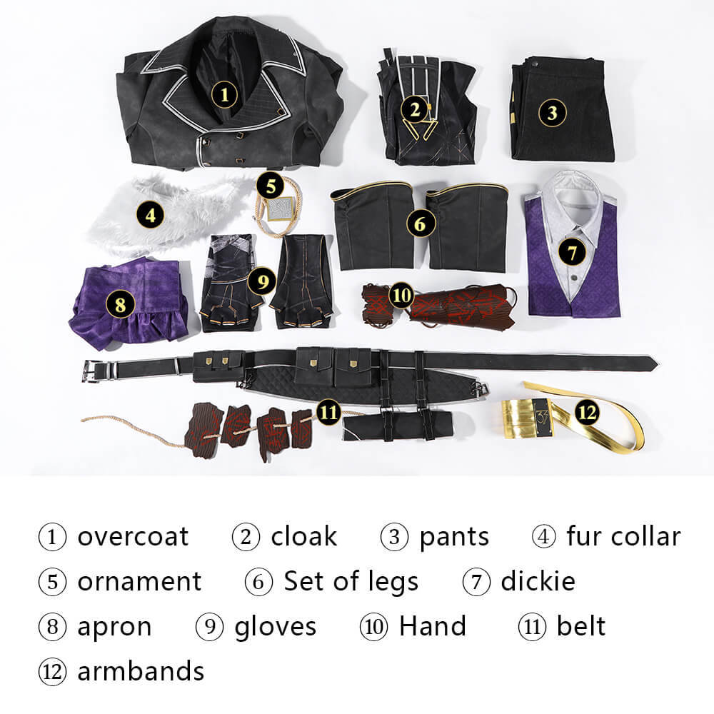 Clair Obscur Expedition 33 Verso Cosplay Costume Takerlama