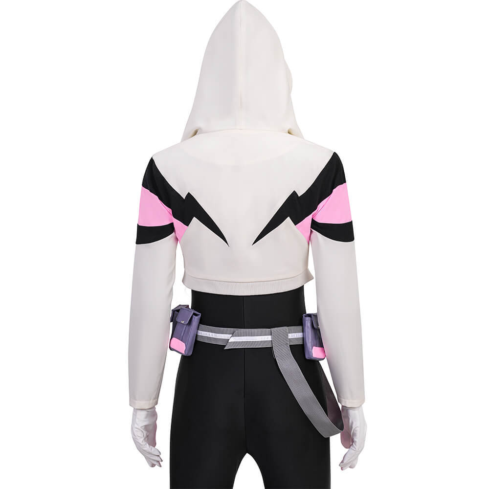 Spider Gwen Stacy Cosplay Costume Your Friendly Neighborhood Spider-Man Season 2 Takerlama