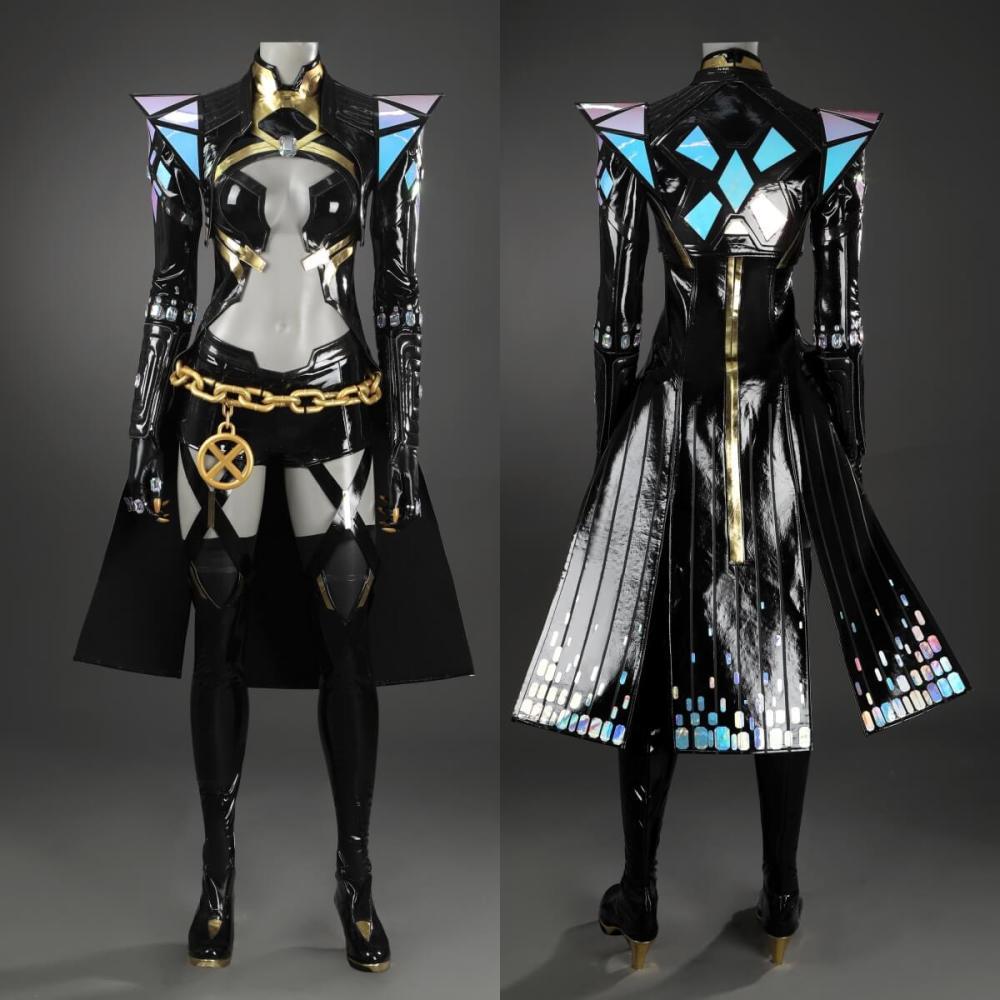Marvel Rivals Emma Frost White Queen X-Revolution Cosplay Costume Top Level Takerlama