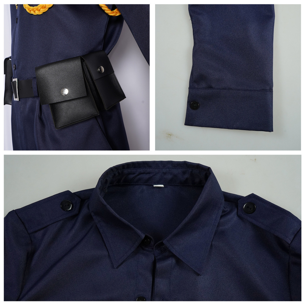 Zootopia 2 Nick Wilde Police Uniform Cosplay Costume Adult Kids Takerlama