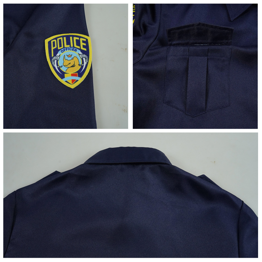 Zootopia 2 Nick Wilde Police Uniform Cosplay Costume Adult Kids Takerlama