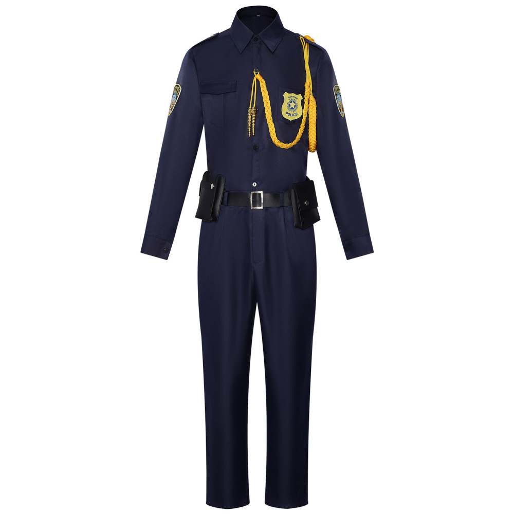 Zootopia 2 Nick Wilde Police Uniform Cosplay Costume Adult Kids Takerlama