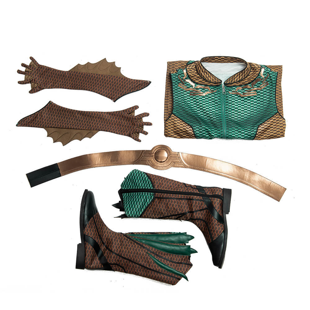 Deluxe The Boys The Deep Cosplay Costume Superhero 3D Print Jumpsuit Gloves Men Takerlama