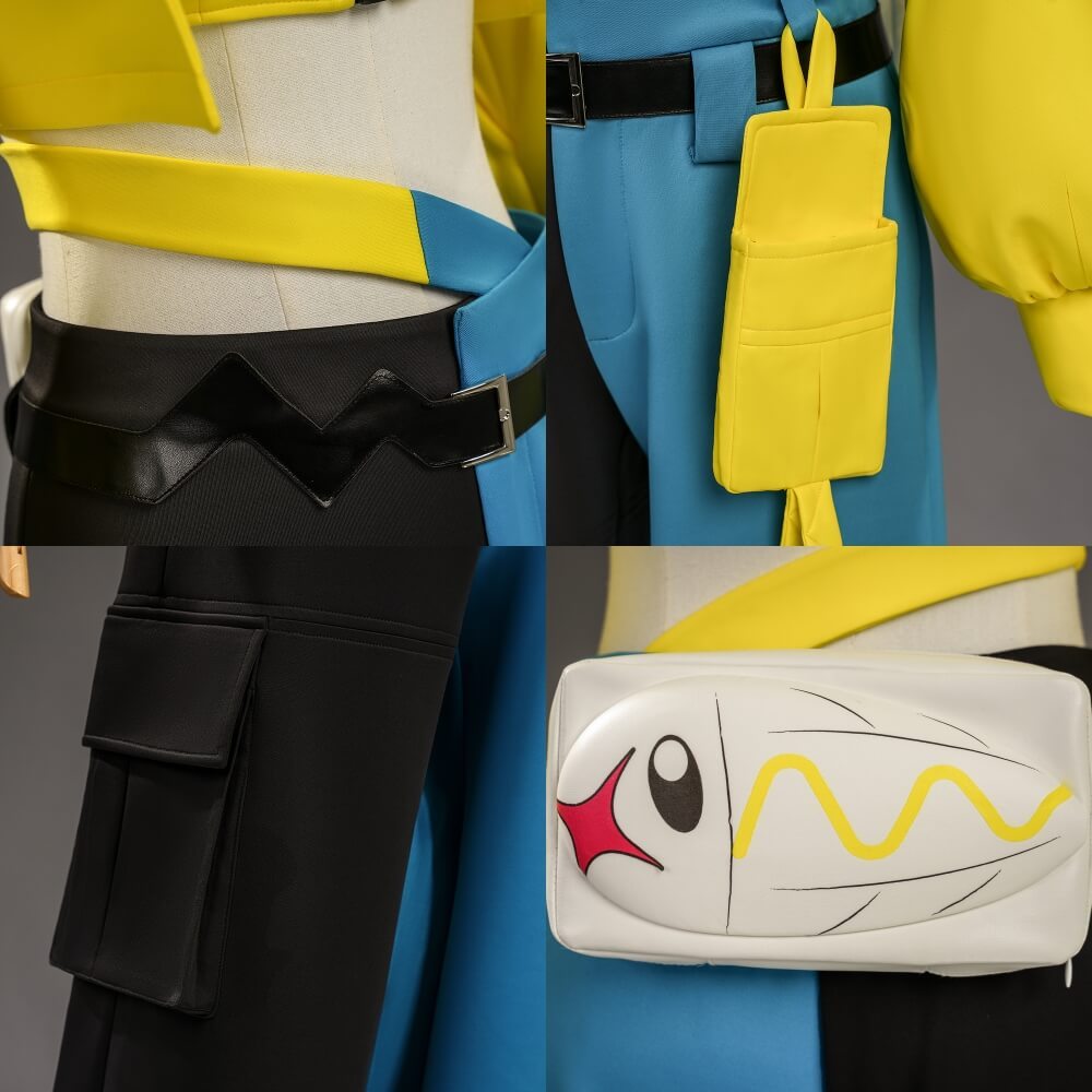 PM Legends ZA Canari Cosplay Costume For Women Yellow Coat Takerlama