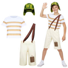 El Chavo Del Ocho Cosplay Costume For Child El Chavo Animado In Stock-Takerlama