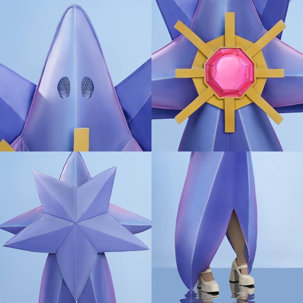 Mega Starmie Costume Anime PM Legends: ZA Cosplay Outfits Takerlama