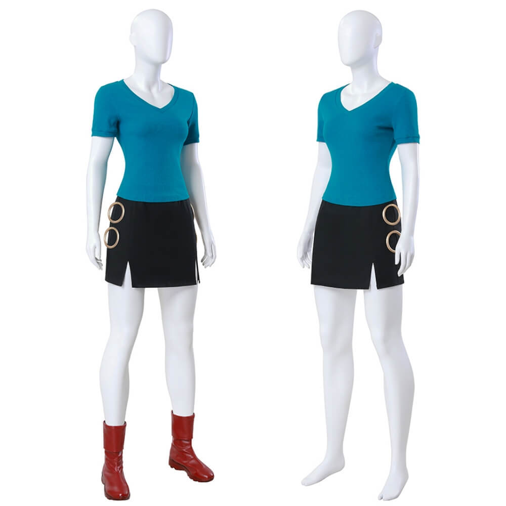 One Piece TV Season 2 Nami Cosplay Costume Anime Outfit For Women Takerlama