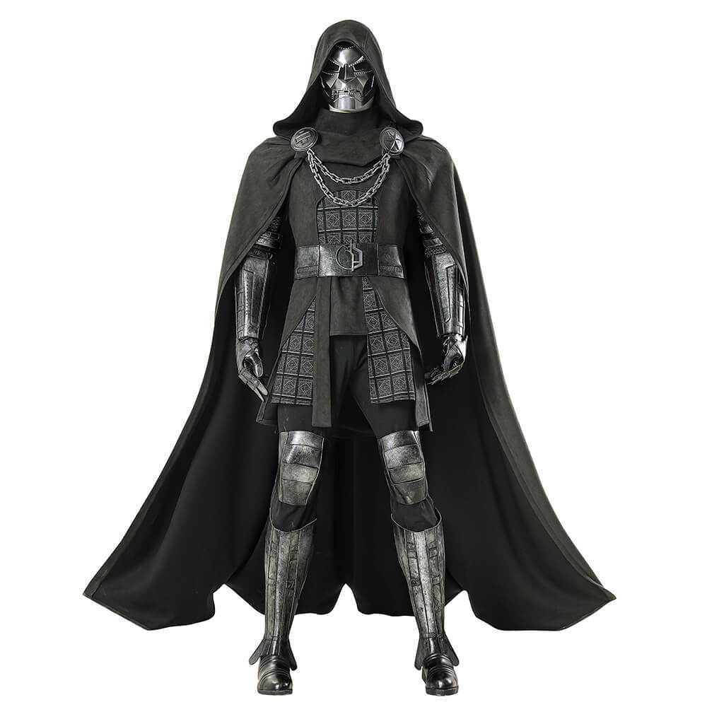 Doctor Doom Dr. Victor von Doom Cosplay Costume Avengers 5 Doomsday Outfit Takerlama