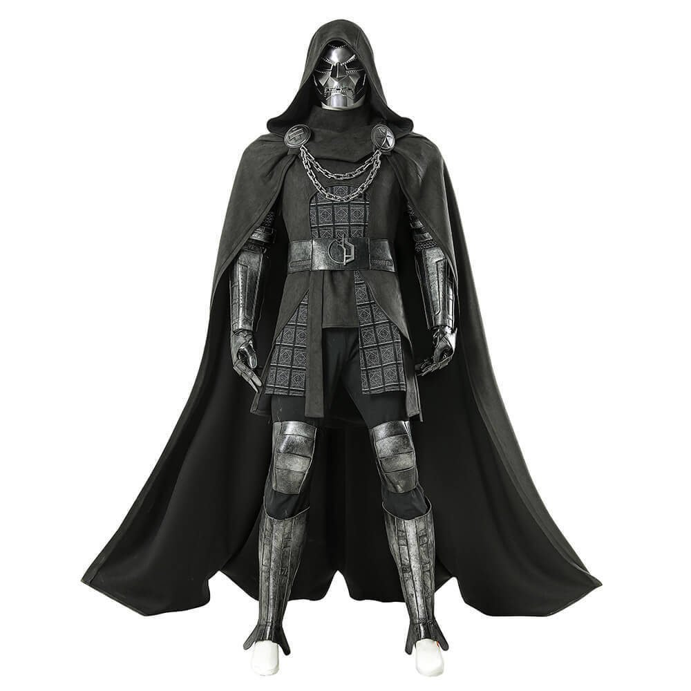 Doctor Doom Dr. Victor von Doom Cosplay Costume Avengers 5 Doomsday Outfit Takerlama