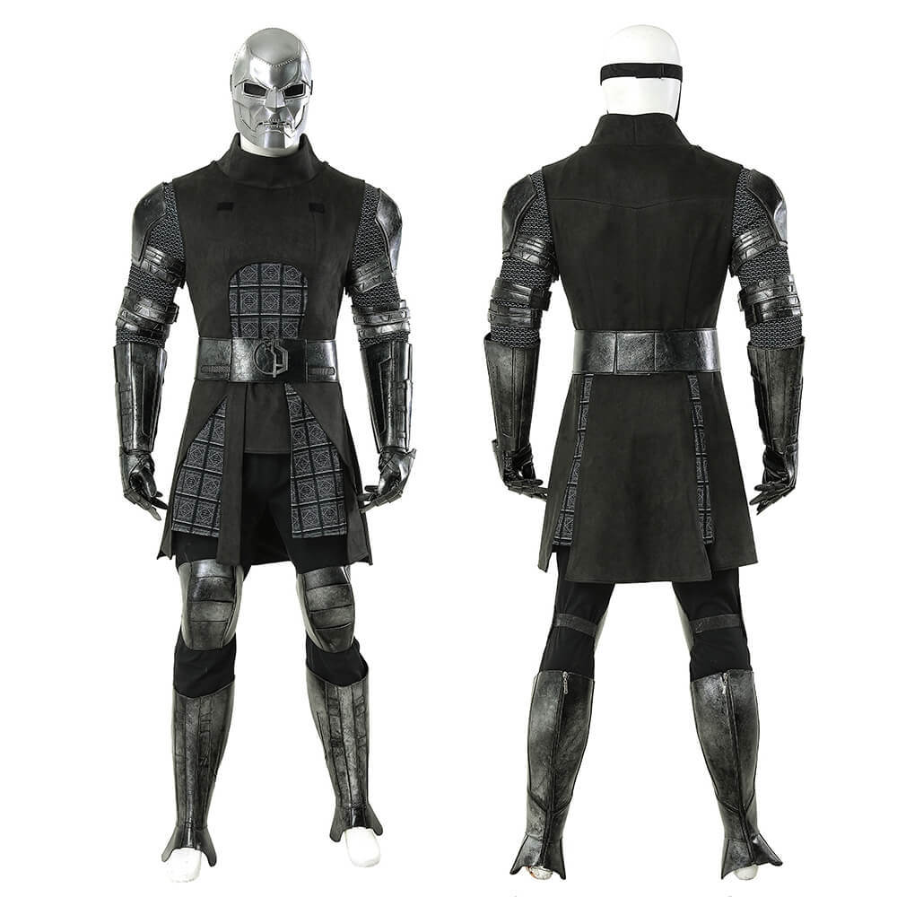 Doctor Doom Dr. Victor von Doom Cosplay Costume Avengers 5 Doomsday Outfit Takerlama