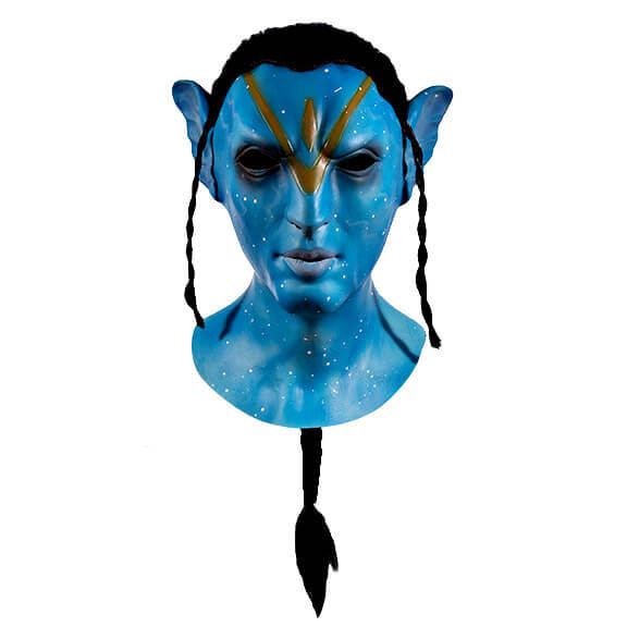 Avatar 2 The Way of Water Jake Sully Cosplay Costume Jumpsuit Mask Takerlama