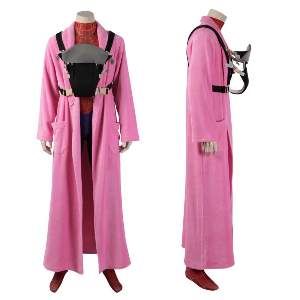 Spider-Man Across the Spider-Verse Peter Parker Cosplay Costume Red Jumpsuit Takerlama