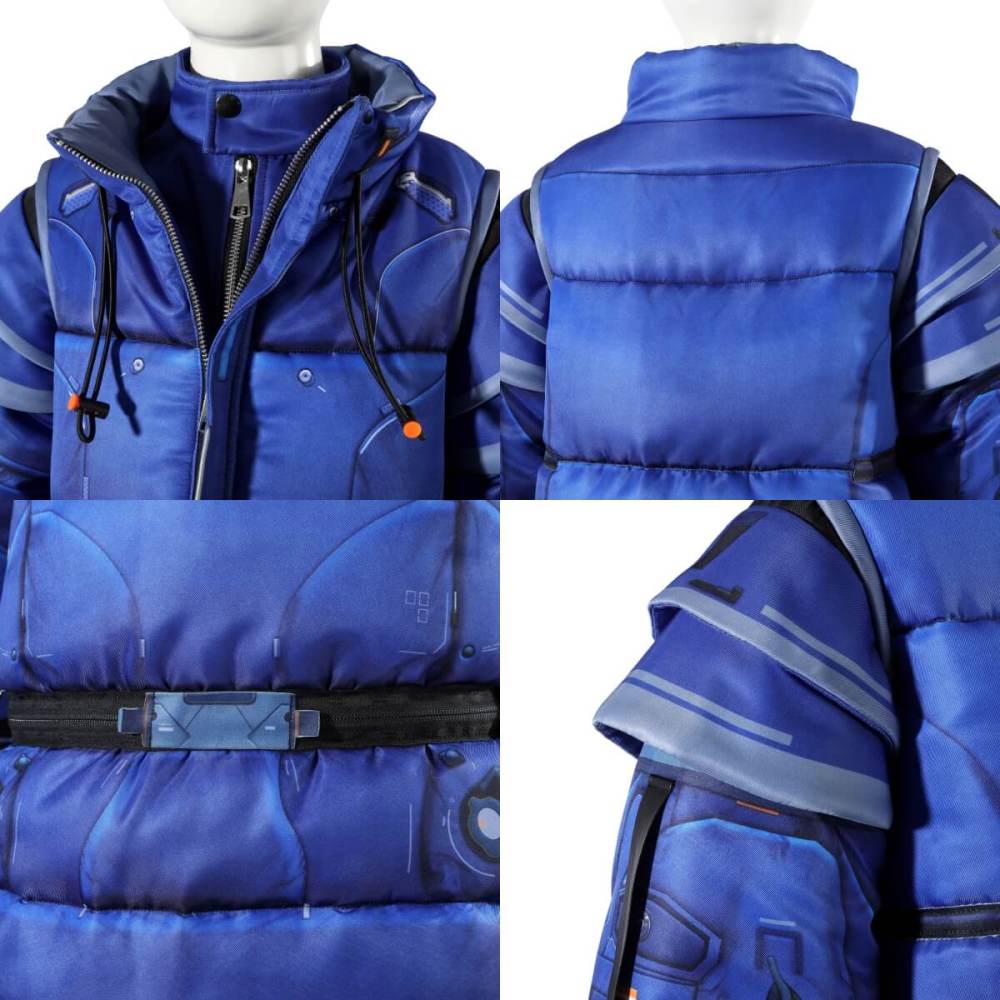 Kids Diana Cosplay Costume Game Padded Coat Takerlama