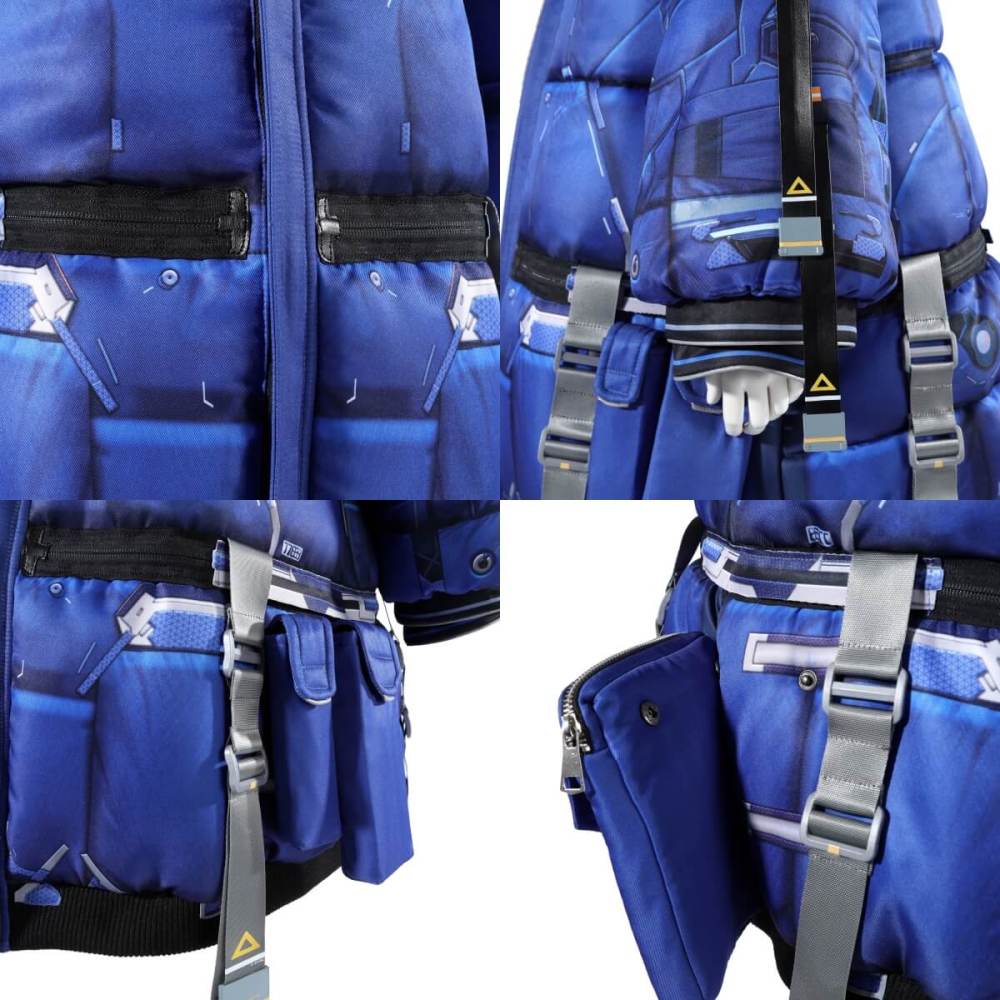 Kids Diana Cosplay Costume Game Padded Coat Takerlama