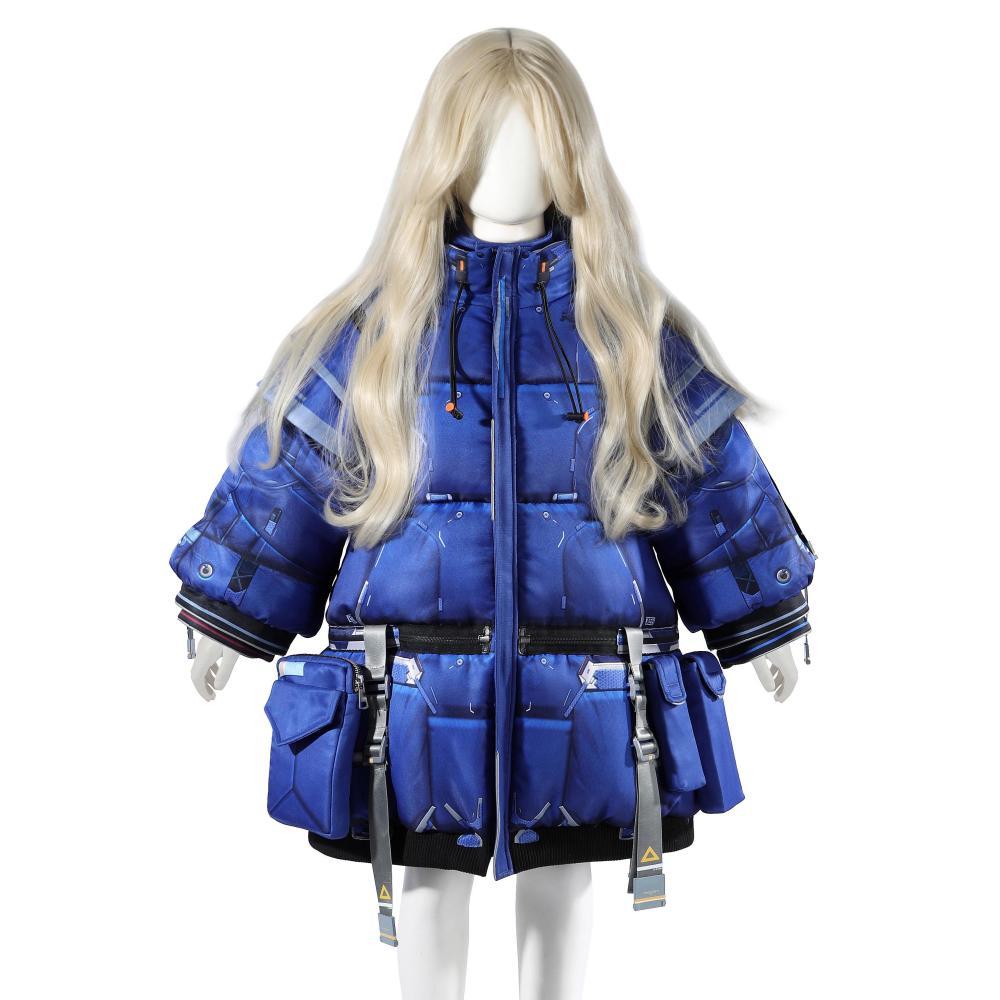 Kids Diana Cosplay Costume Game Winter Padded Coat Takerlama
