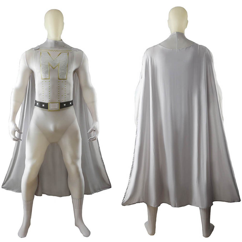 Megamind Metro Man Cosplay Costume Superhero Jumpsuit Cape Adult Kids Takerlama