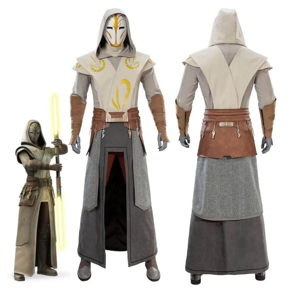 Star Wars: Galaxy of Heroes Jedi Temple Guard Cosplay Costume Takerlama