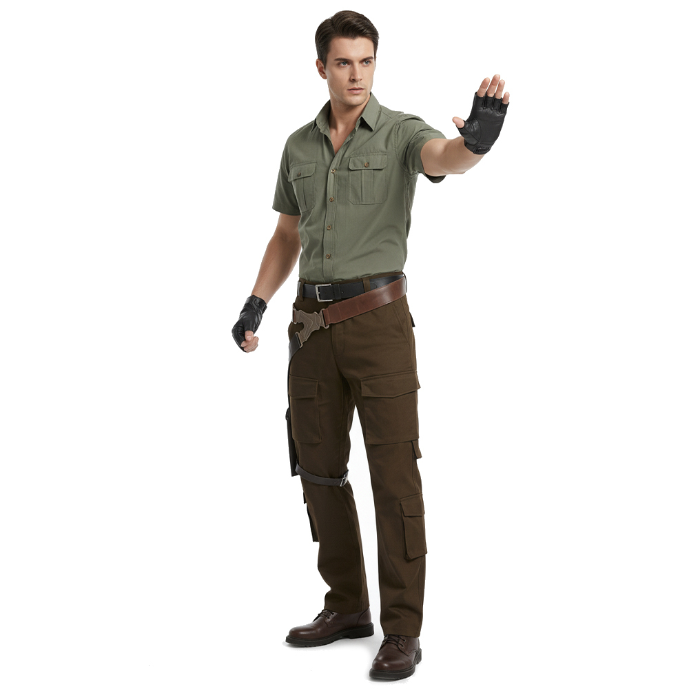 Spencer Costume Jumanji Welcome to the Jungle Cosplay Outfits Trousers Takerlama (XS S  XL XXL In Stock)