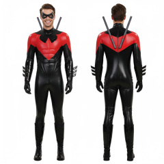 Superhero Dick Grayson New 52 Halloween Cosplay Costume Takerlama