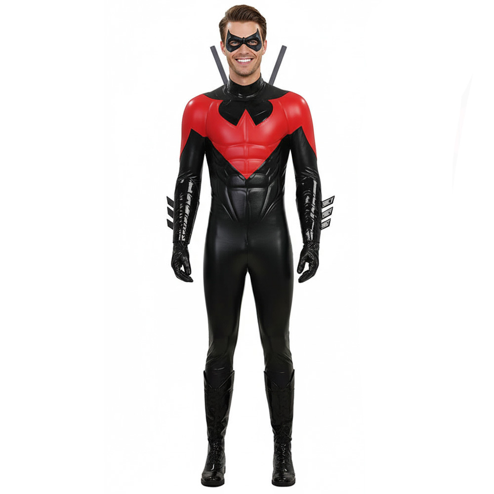 Superhero Dick Grayson New 52 Halloween Cosplay Costume Takerlama