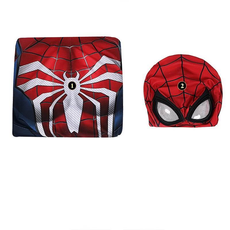 Spider-Man Peter Parker Advanced Suit 2.0 PS5 Cosplay Costume Takerlama