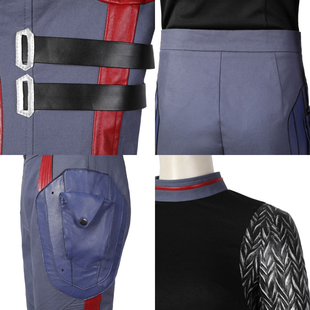 Guardians of the Galaxy 3 Nebula Cosplay Costume Peter Quill Team Unifrom Takerlama