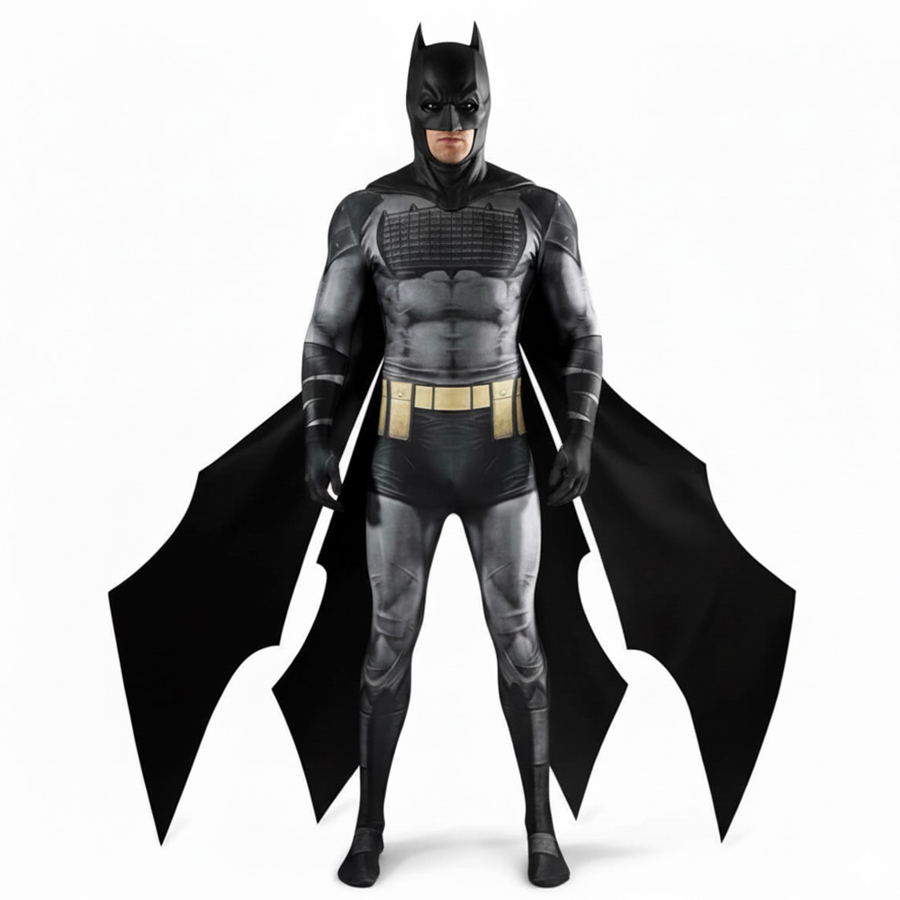Bruce Wayne Absolute Bat Cosplay Costume Man Mask Takerlama