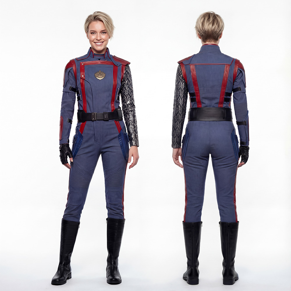 Guardians of the Galaxy 3 Nebula Cosplay Costume Peter Quill Team Unifrom Takerlama