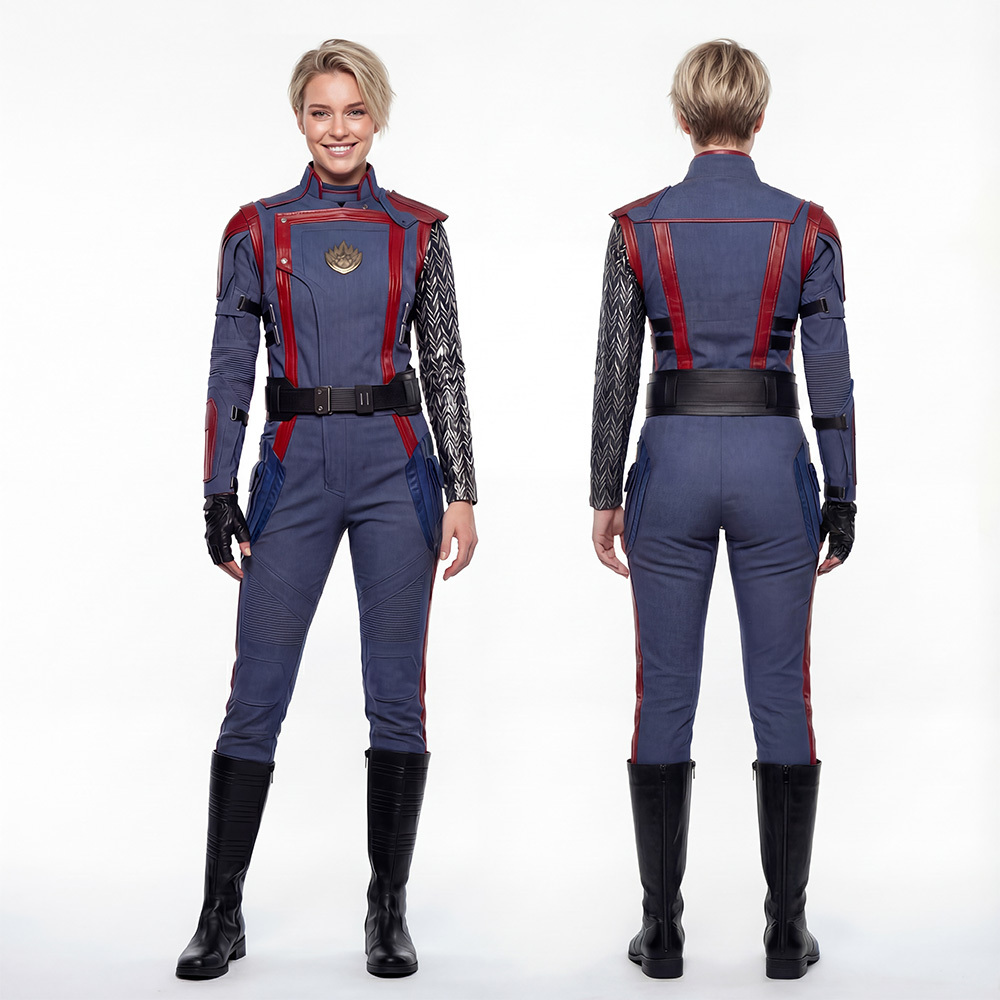 Guardians of the Galaxy 3 Nebula Cosplay Costume Peter Quill Team Unifrom Takerlama