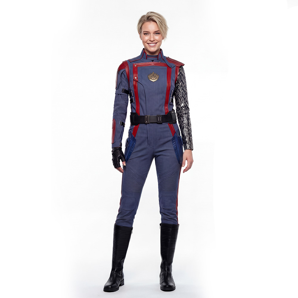 Guardians of the Galaxy 3 Nebula Cosplay Costume Peter Quill Team Unifrom Takerlama