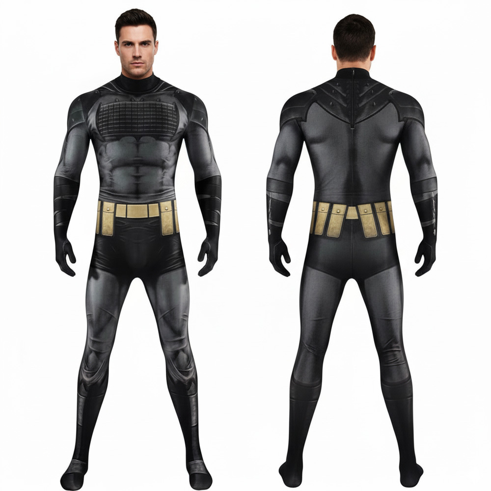 Bruce Wayne Absolute Bat Cosplay Costume Man Mask Takerlama