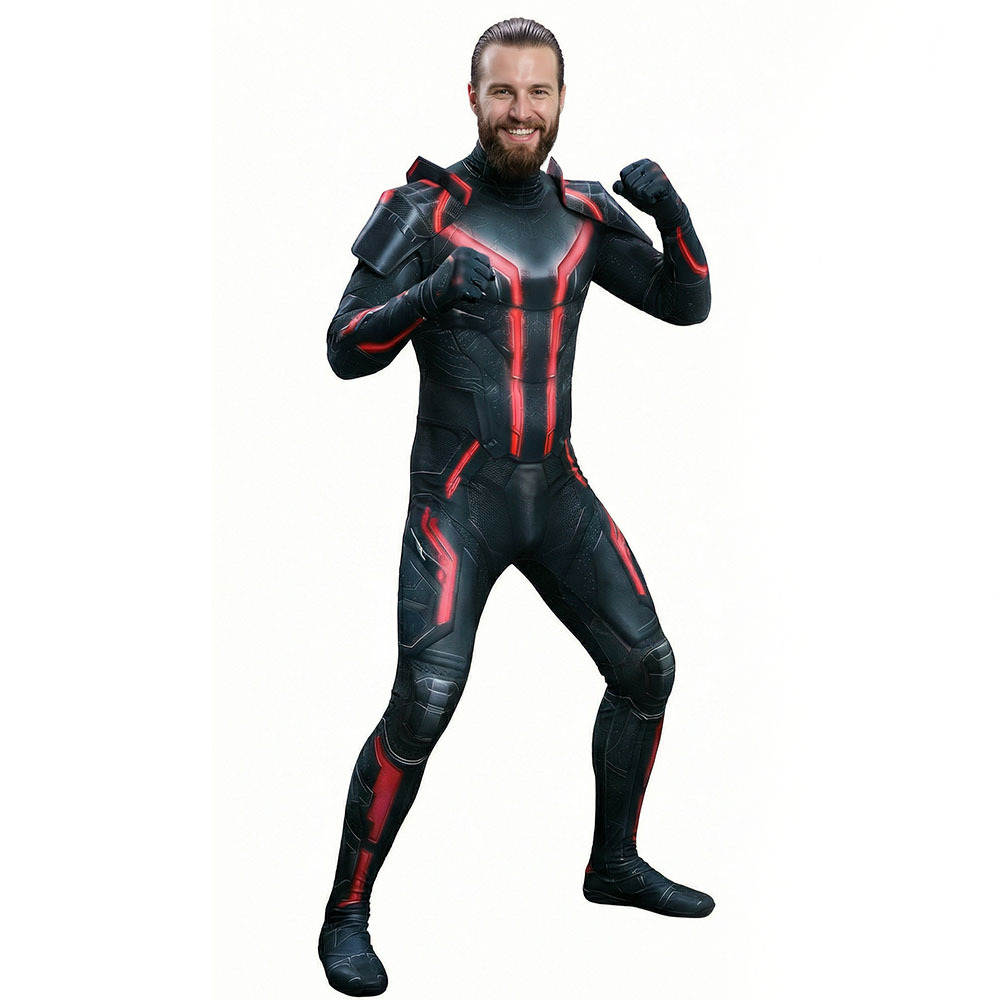 Tron: Ares Cosplay Costume 3D Print Jumpsuit Mask Takerlama