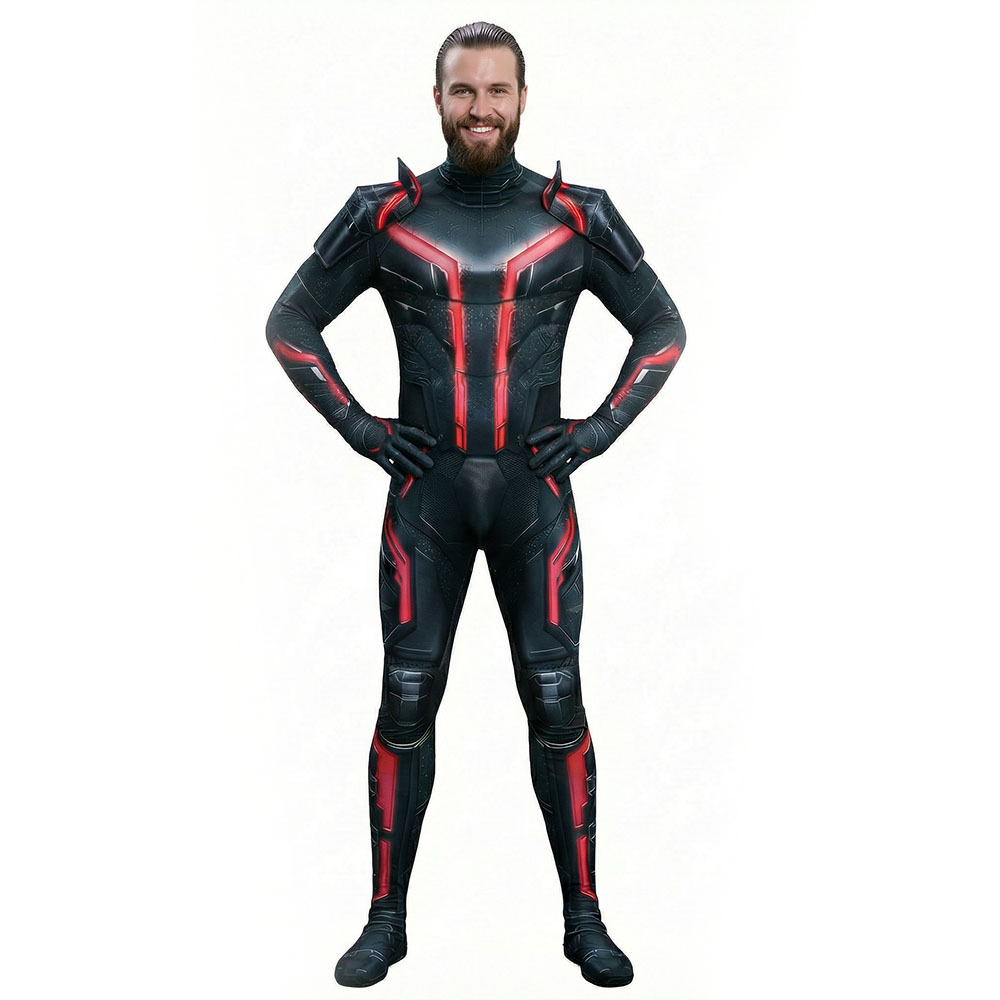 Tron: Ares Cosplay Costume 3D Print Jumpsuit Mask Takerlama