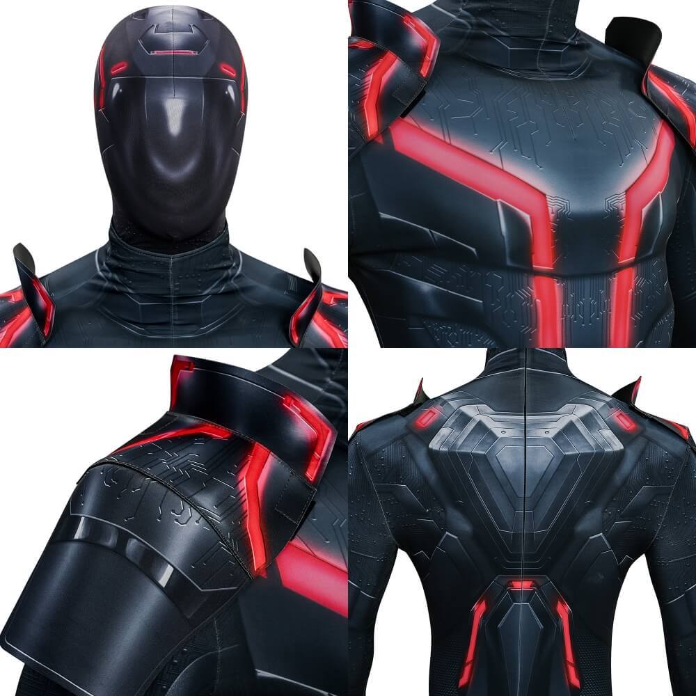 Tron: Ares Cosplay Costume 3D Print Jumpsuit Mask Takerlama