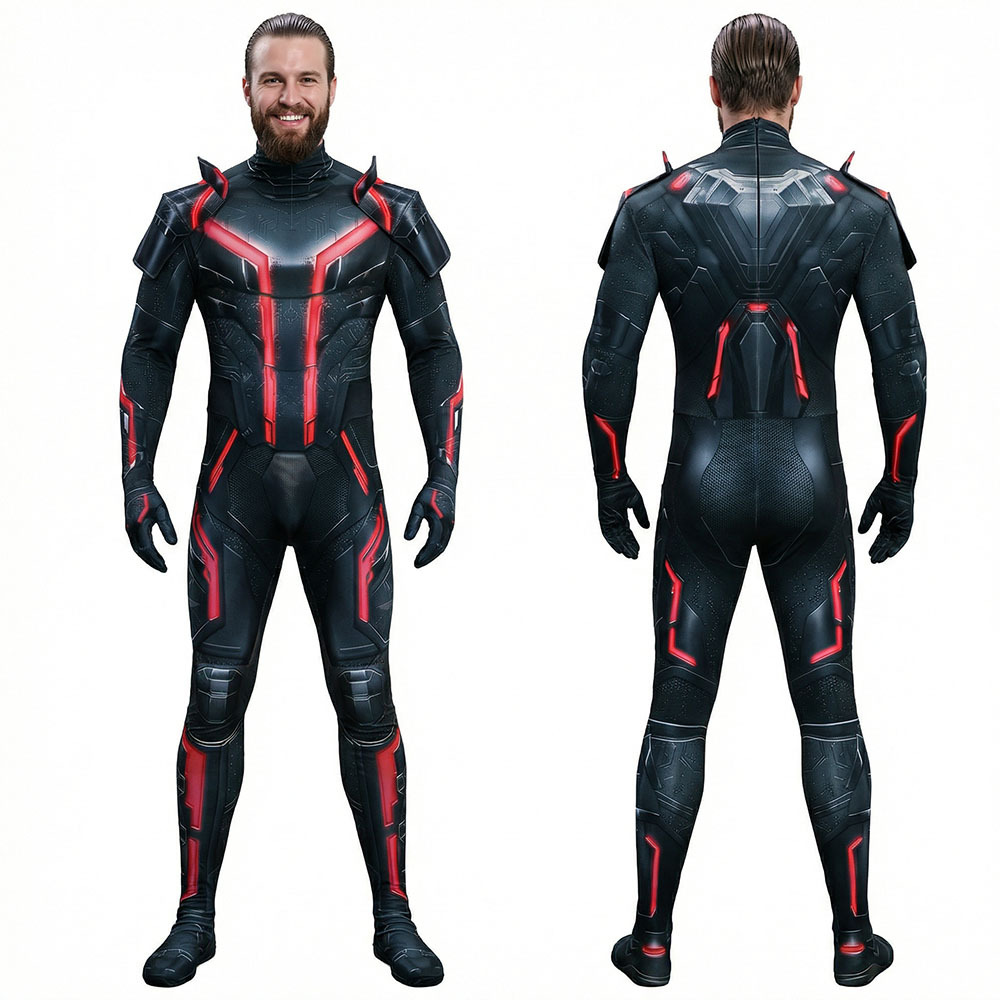 Tron: Ares Cosplay Costume 3D Print Jumpsuit Mask Takerlama
