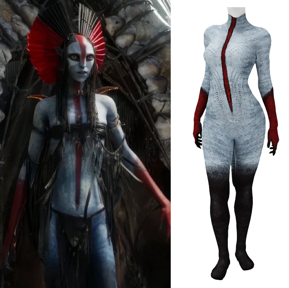 Avatar: Fire and Ash Varang Cosplay Costume 3D Print Jumpsuit Takerlama